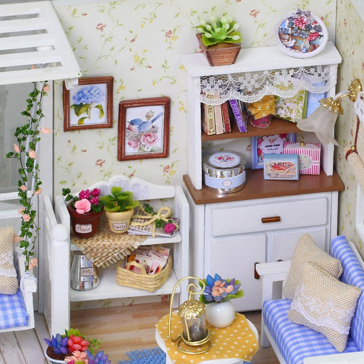 Miniatyr DIY japanske bygge leker kit | Luvikno
