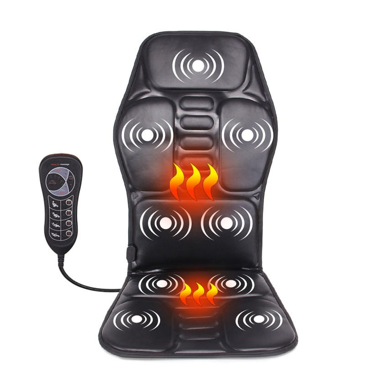 Luvikno | Elektrisk ryggmassasjestol med varme - RelaxCushion