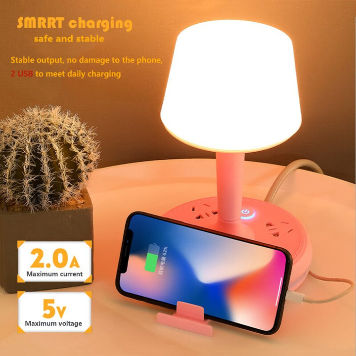 Multi Power Strip Phone Holder TaLuviknoe Lamp | Luvikno