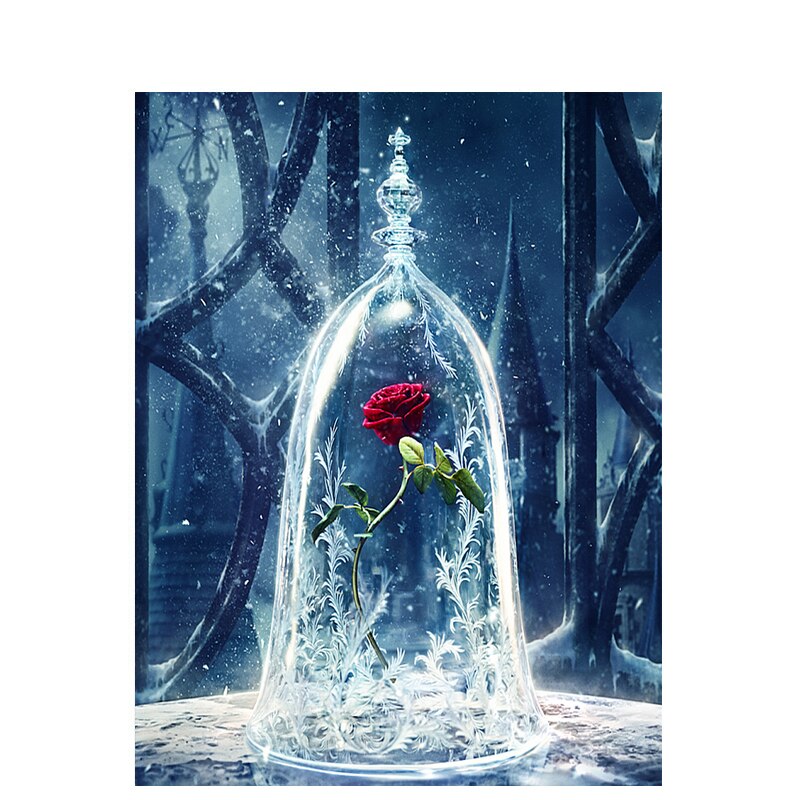 Luvikno | Blomsterportrett (Maler etter tall)