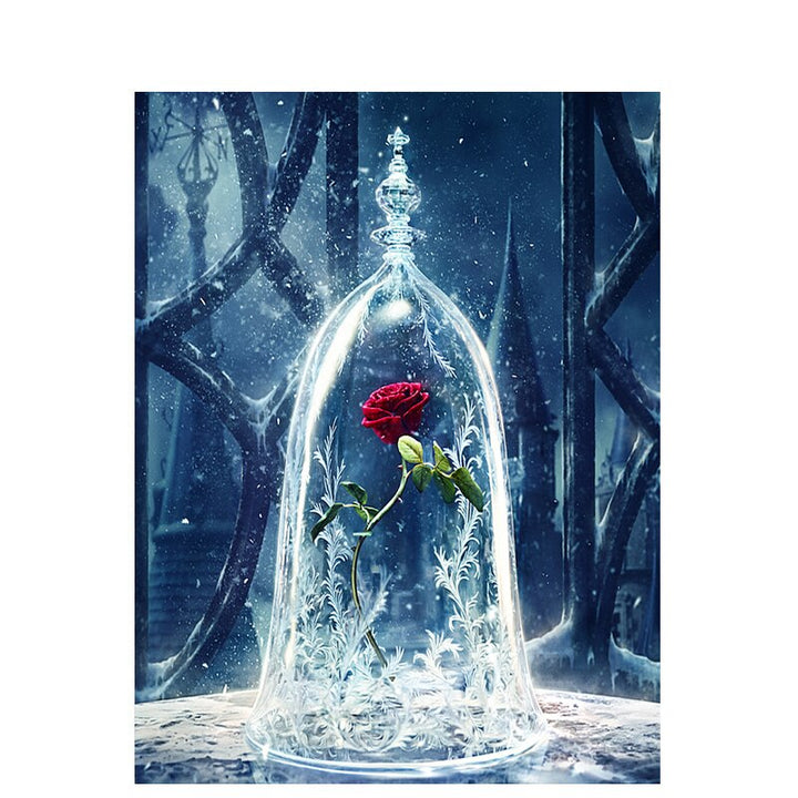Luvikno | Blomsterportrett (Maler etter tall)