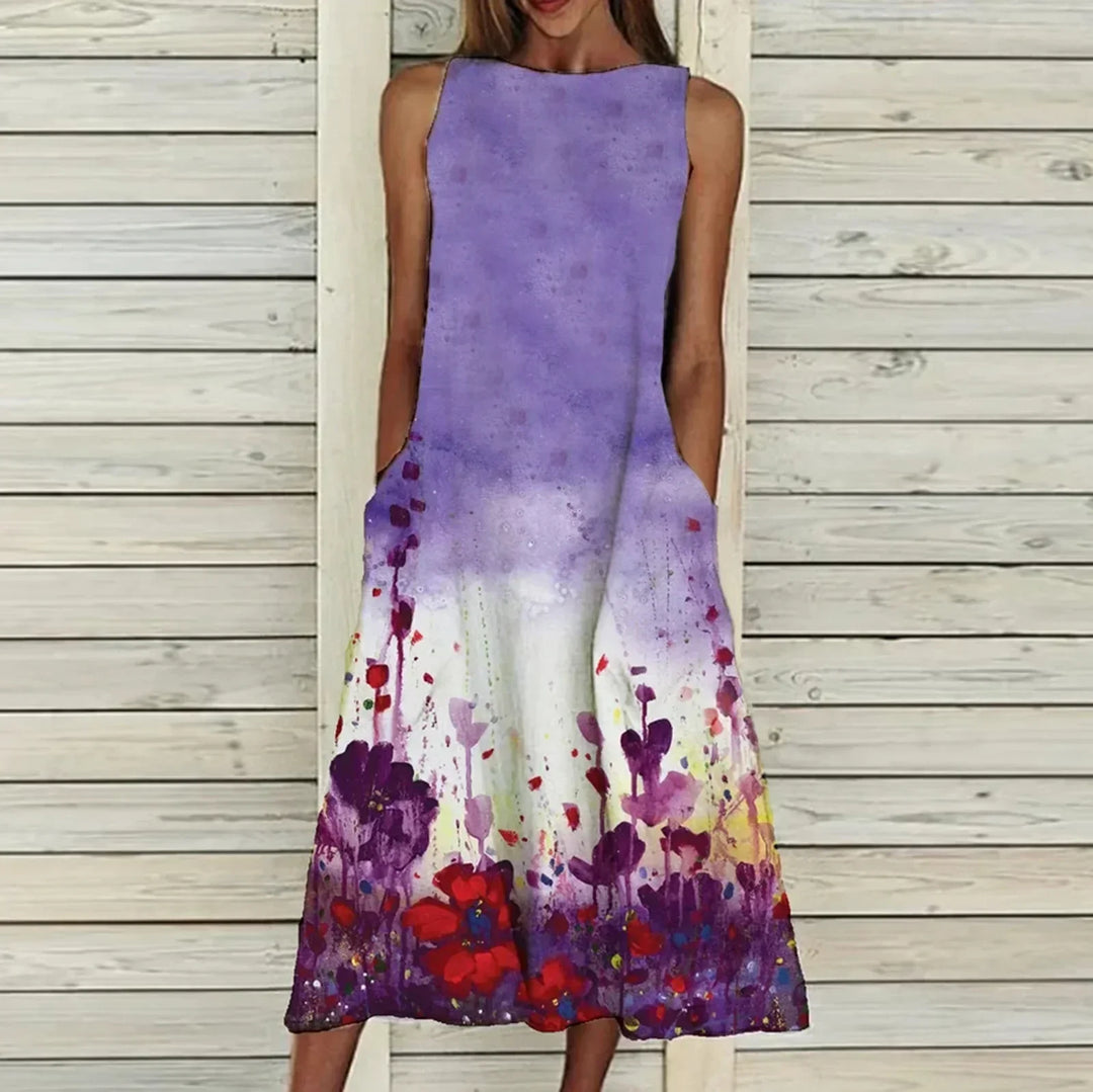 Luvik | Elegant mekko kukkakuviolla