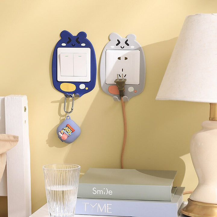 3D Luminous Cartoon Hook Outlet Sticker | Luvikno