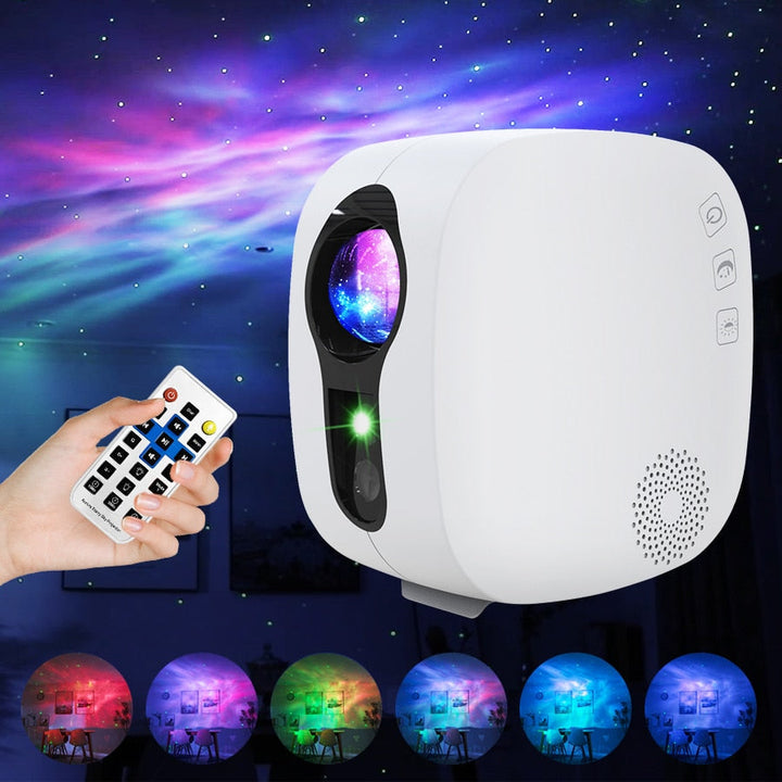 Galaxy Glow Roterende Stjernesky Projektor | Luvikno