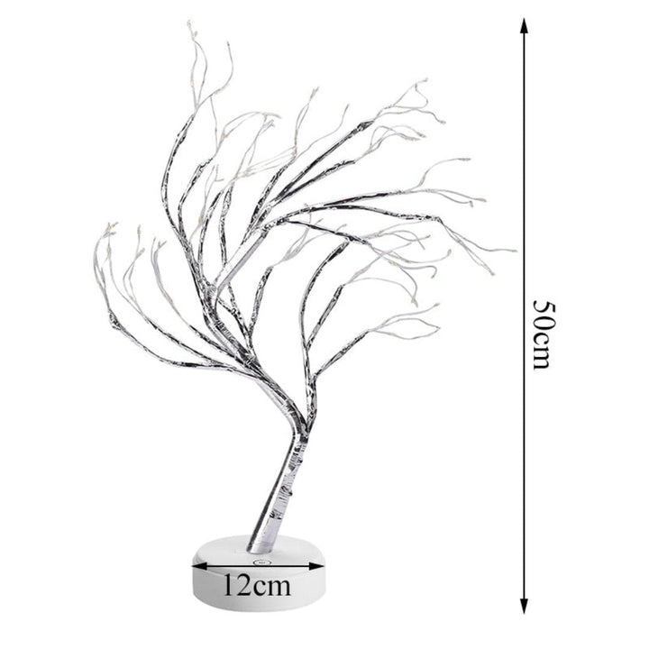 Luvikno | BrightTree Bordlampe - Elegant Bonsai Bordlampe for Koselige Rom og Barn
