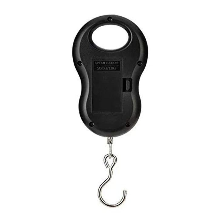 Luvikno | Wiegonix Digital Hengeskala 50kg | Presis & Kompakt | LCD Skjerm med Bakgrunnsbelysning | Reise- & Fiskeskala