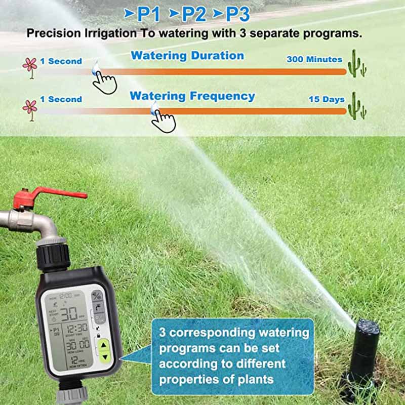 Automatisk Hage Vanning Timer Sensor | Luvikno