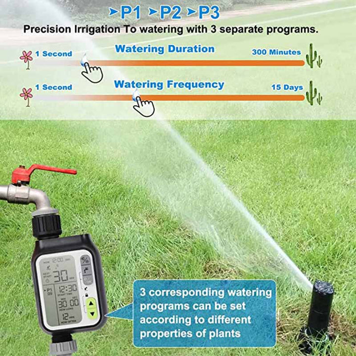 Automatisk Hage Vanning Timer Sensor | Luvikno