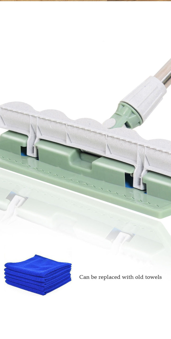 360 Grad Teleskopisk Stor Flat Mop | Luvikno