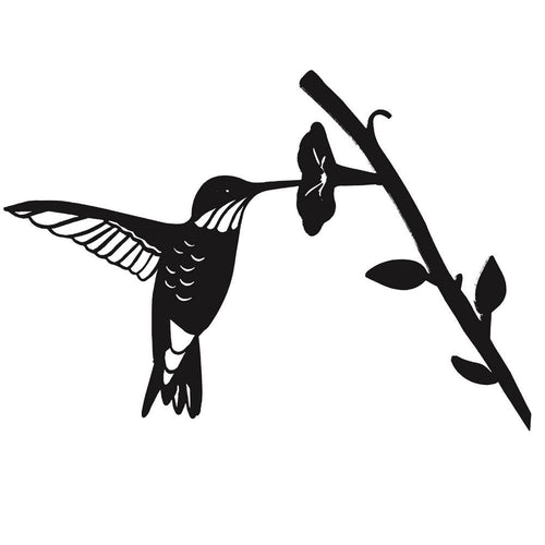 FeatherGlow Hagedekor – Metallfugl for Hage Luvikno