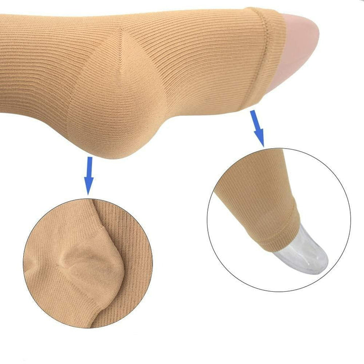 SupportEase - Støttestrømper med glidelås for Comfort Luvikno