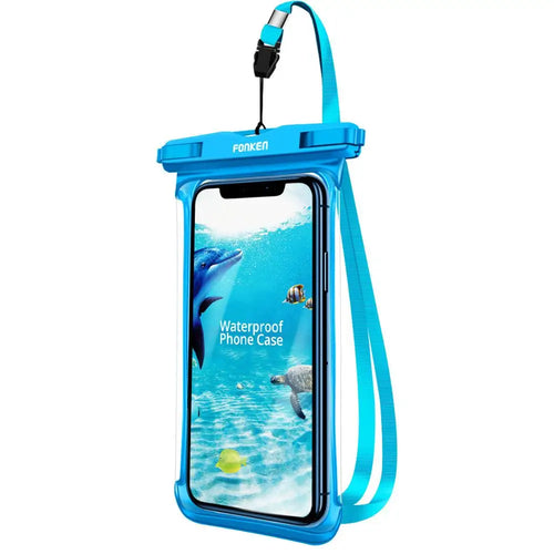 Luvikno | Vanntett Smartphone Etui DryVault | Full View Design | Side Tilgang | Med Bærebelte