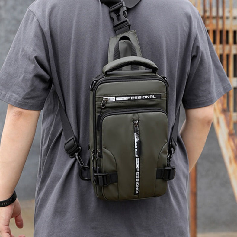 Elegant USB-lading Mini Crossbody Bag | Luvikno