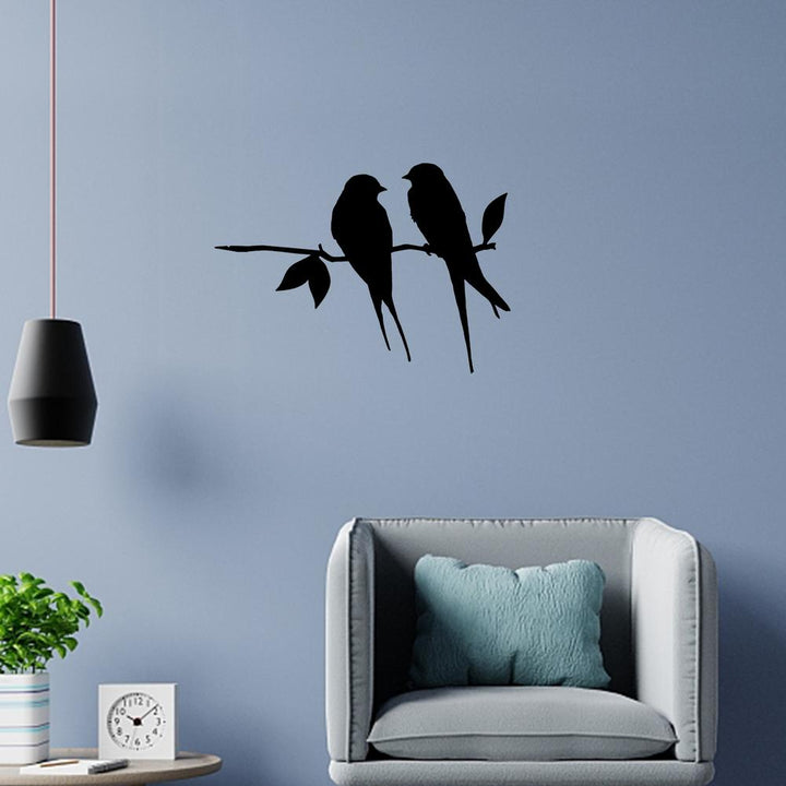 FeatherGlow Hagedekor – Metallfugl for Hage Luvikno