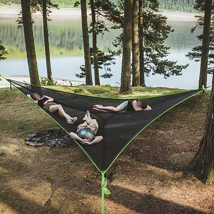 Triangle Giant Aerial Camping Hammock | Luvikno