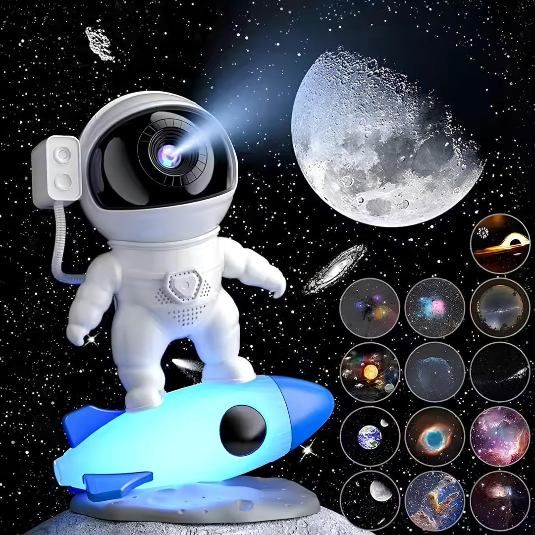 Astronaut Prosjektor Lampe - AstroGlow | Luvikno
