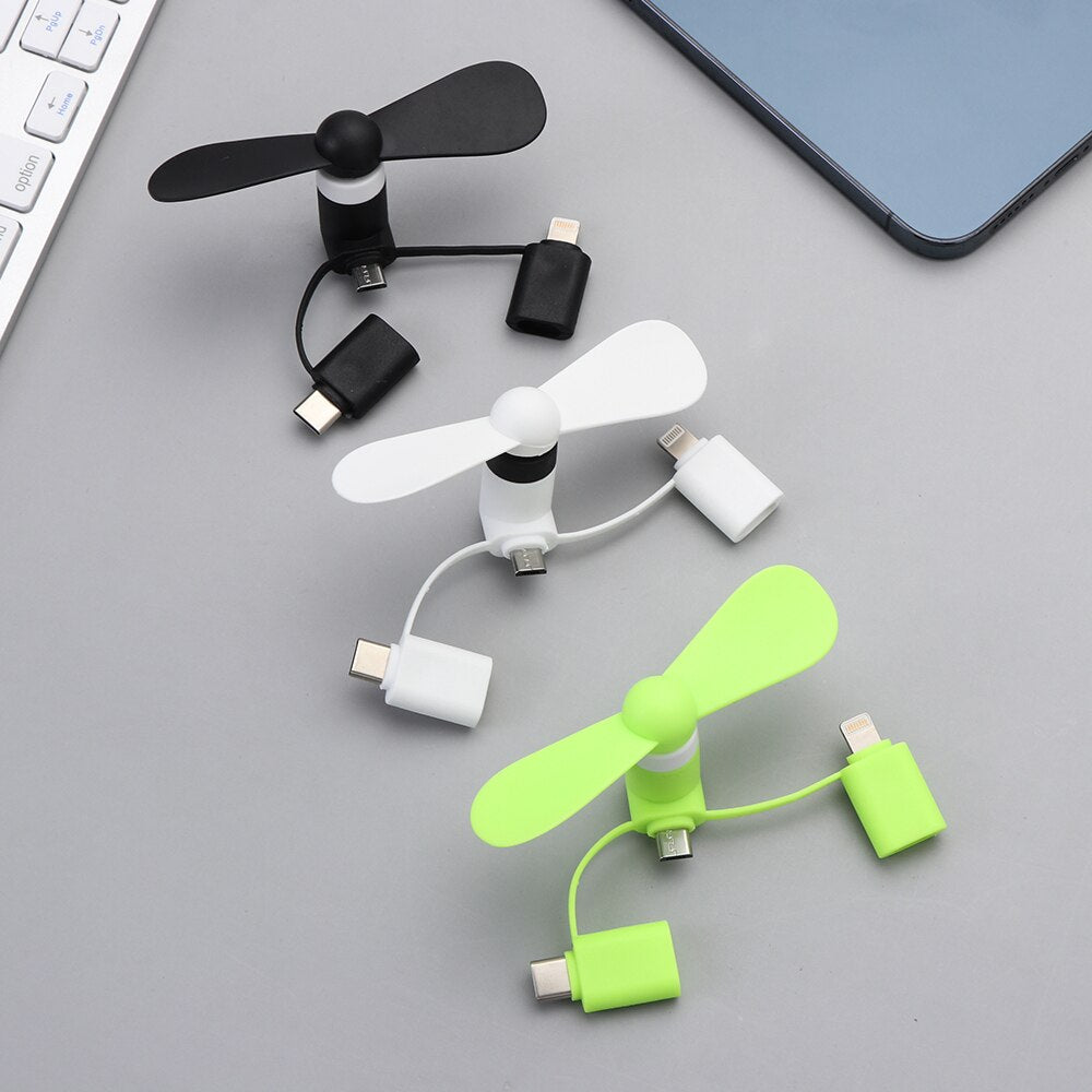 Bærbar Mini Telefon USB Vifte | Luvikno