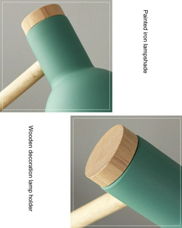 Tremmeskandinavisk bordlampe - LumiNord | Luvikno