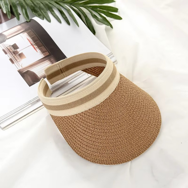 UV Beskyttelse Bred Skjerm Sommer Solskjerm Hatt for Alle Luvikno