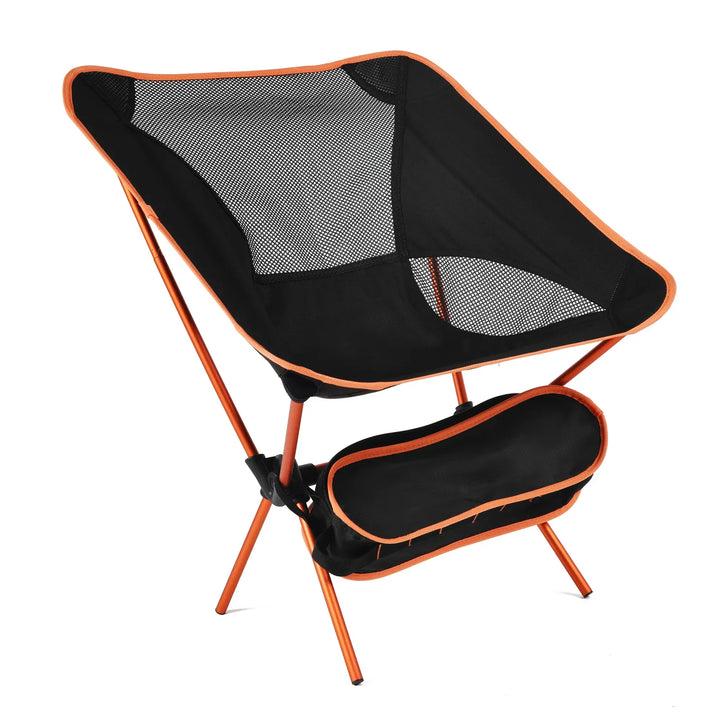 Luvikno | Campingstol & strandteppe sett Flexora | Ultralett & sammenleggbar | Inkluderer sandfri piknikmatte | For strand, fotturer & fiske