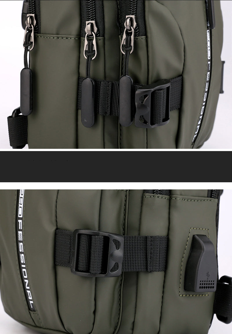 Elegant USB-lading Mini Crossbody Bag | Luvikno