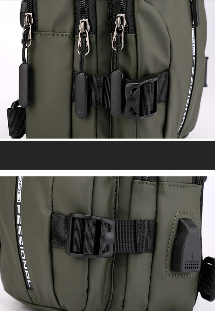 Elegant USB-lading Mini Crossbody Bag | Luvikno