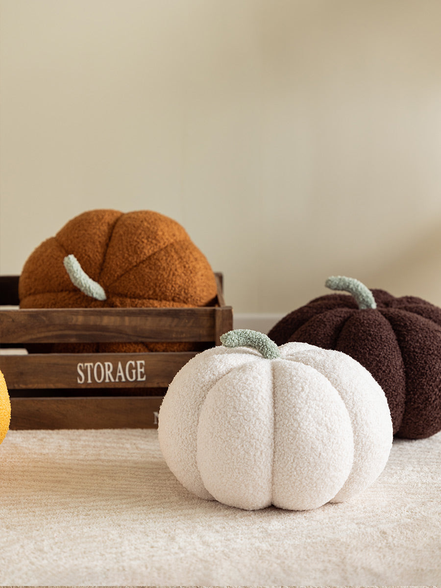 Fluffy Pumpkin Cushion | Luvikno
