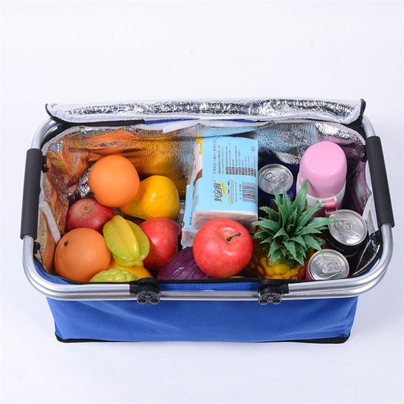 Travel Fresh Cooler Sammenleggbar Campingkurv | Luvikno