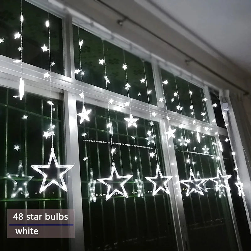 LED Star Garland - StarryGlow | Luvikno