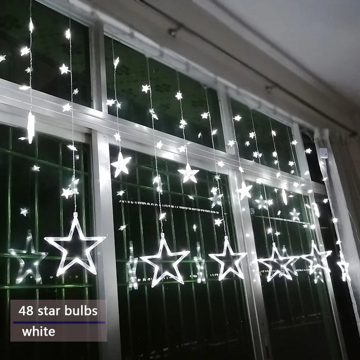 LED Star Garland - StarryGlow | Luvikno