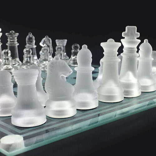 Luvikno | Glass Sjakksett
