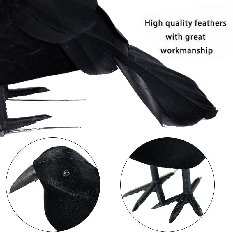Luviknoack Crow Halloween Hjemmeinnredning | Luvikno