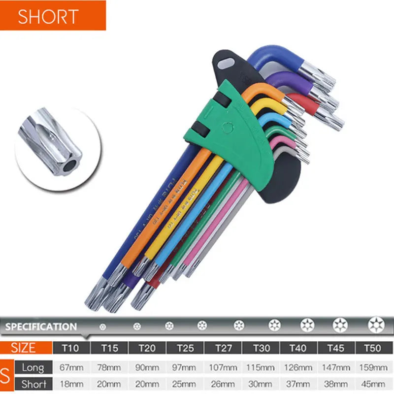 Allen Key Set 9-piece | Luvikno