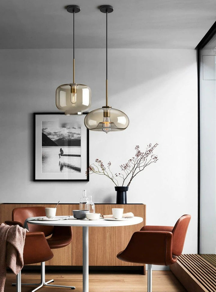 Moderne Glasshengende Lampen | Luvikno