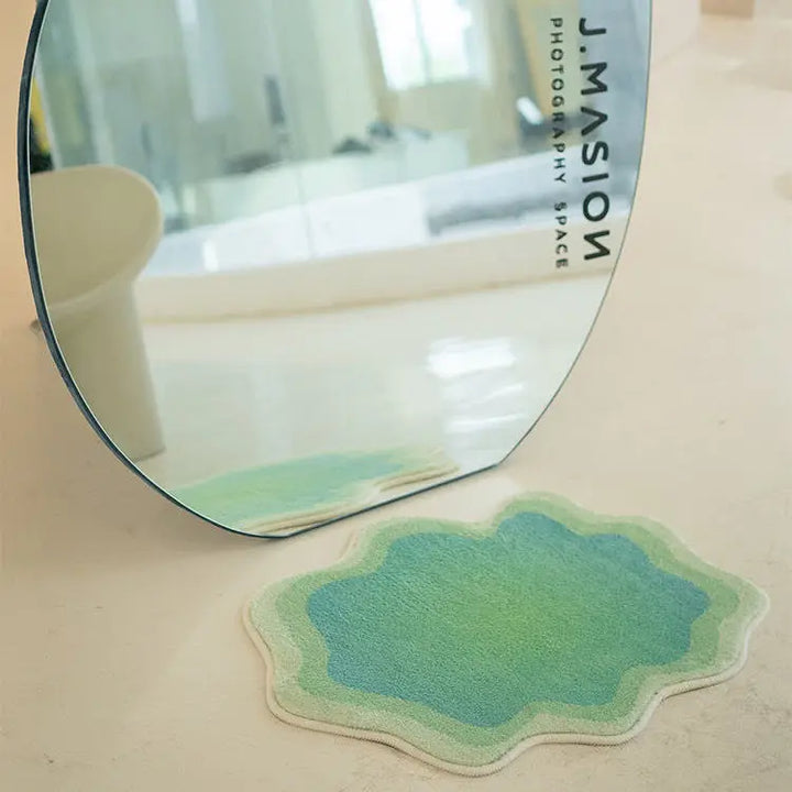 Myk gradient bølgekant bade matte | Luvikno