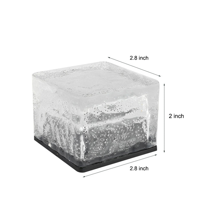 Hage solenergi glass murstein sti lys Luvikno