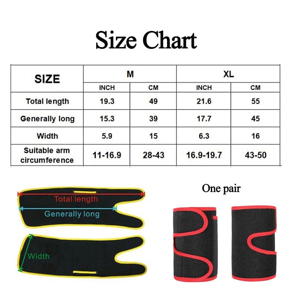 Arm Trimmer & Shaping Wraps | Luvikno