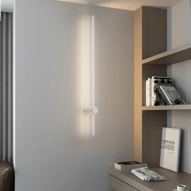 Minimalistisk Vegglampe - Elegant LED Veggspotlight for Moderne Design | Luvikno