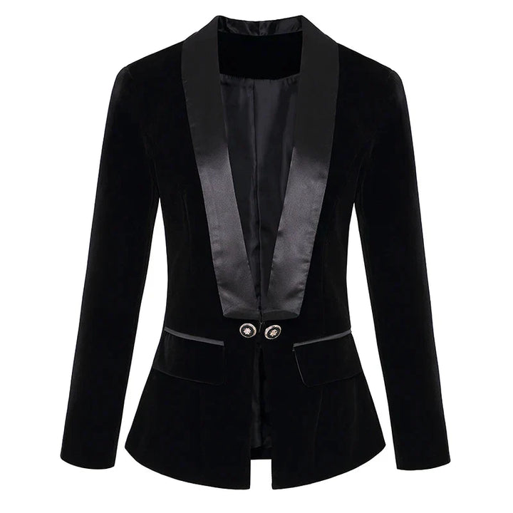 Luvik | Sammetvelour blazer