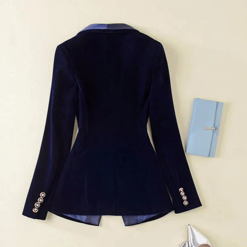 Luvik | Sammetvelour blazer