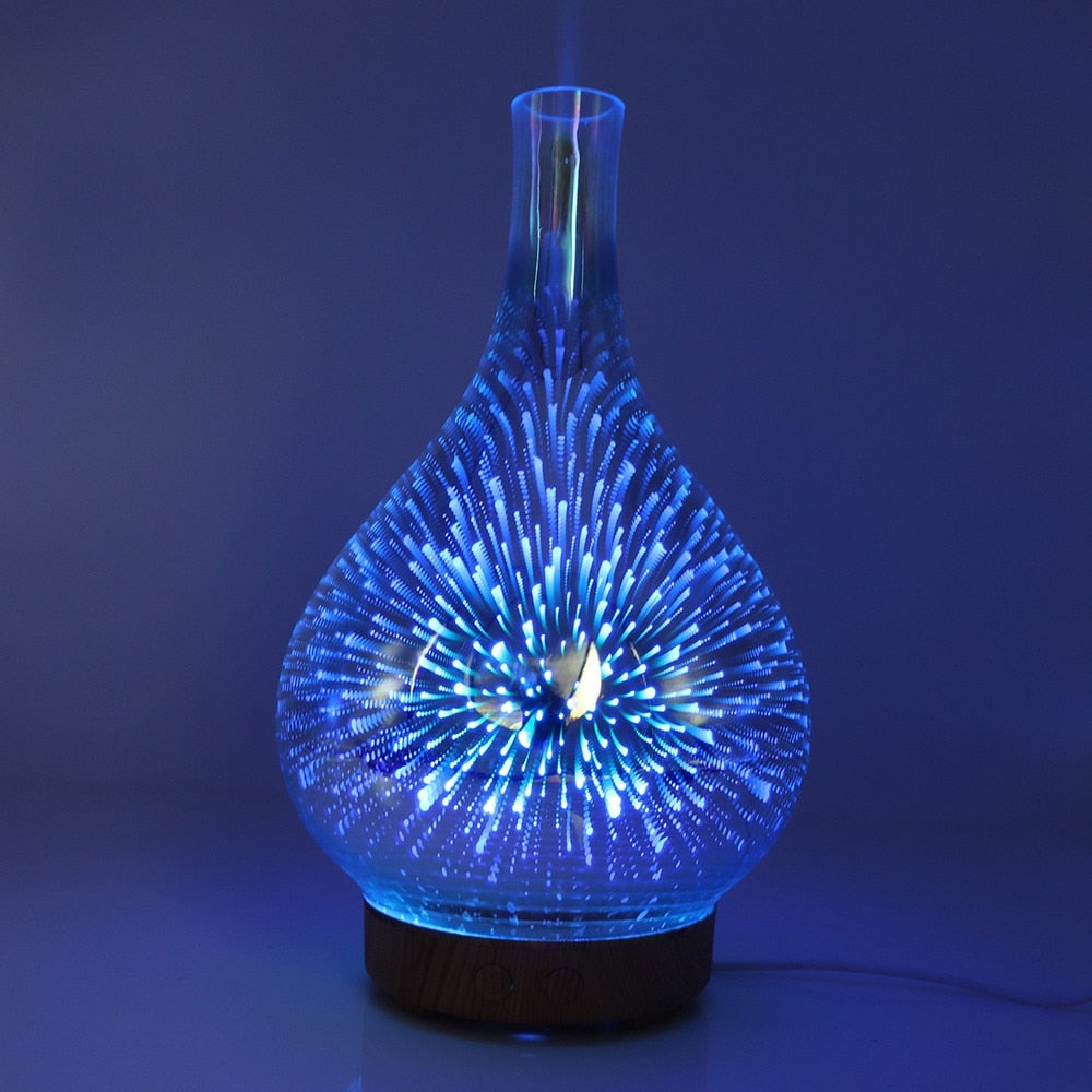 Luvikno | CosmicBreeze Aroma Diffuser – Magiske Farger og Oppfriskende Dufter for Avslapning
