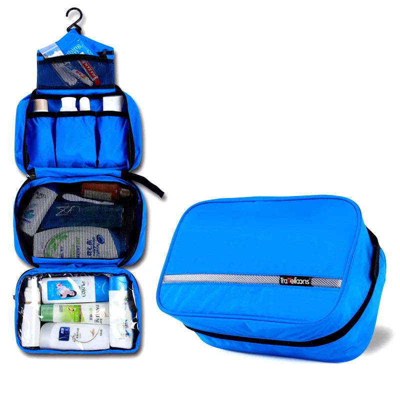 Luvikno | Travelior MaxPack Stor Vanntett Toalettrøreposer for Menn og Kvinner med Romslig Oppbevaring