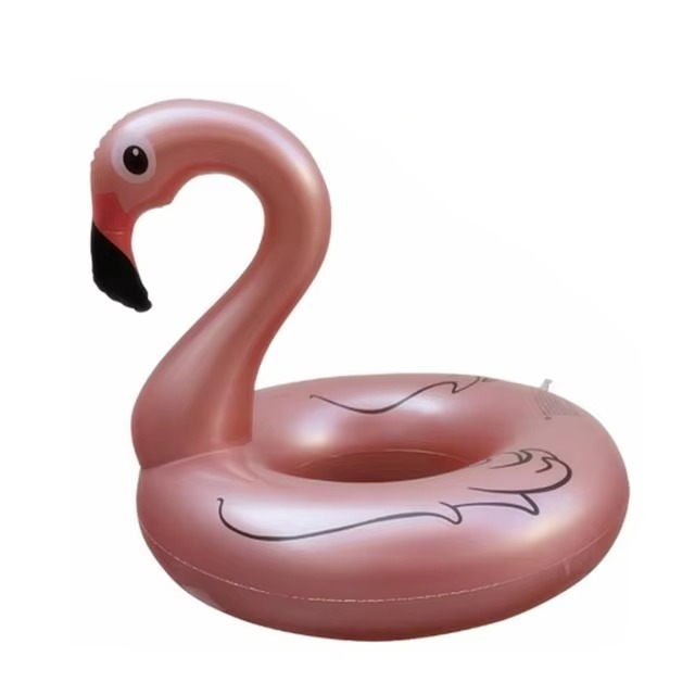 Pink Flamingo Oppblåsbar Bassengflåte Luvikno