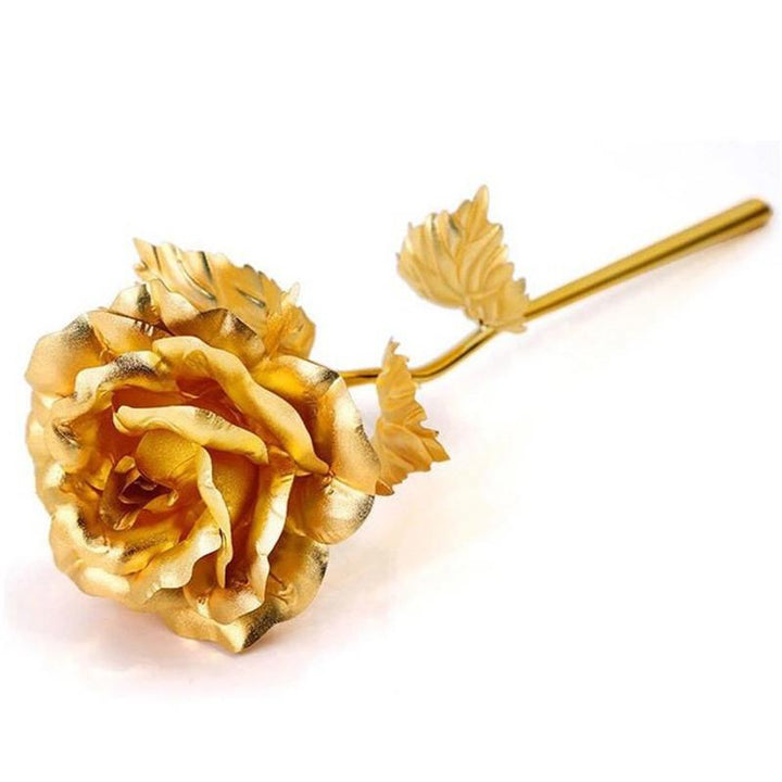 24k Gullfolie Rose - Med Boks | Luvikno