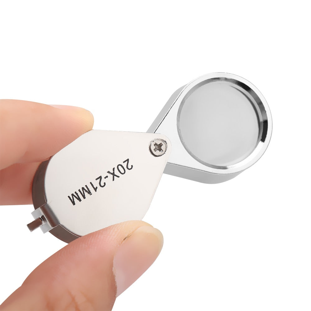 Metal Ultra Vision Glass Magnifier | Luvikno