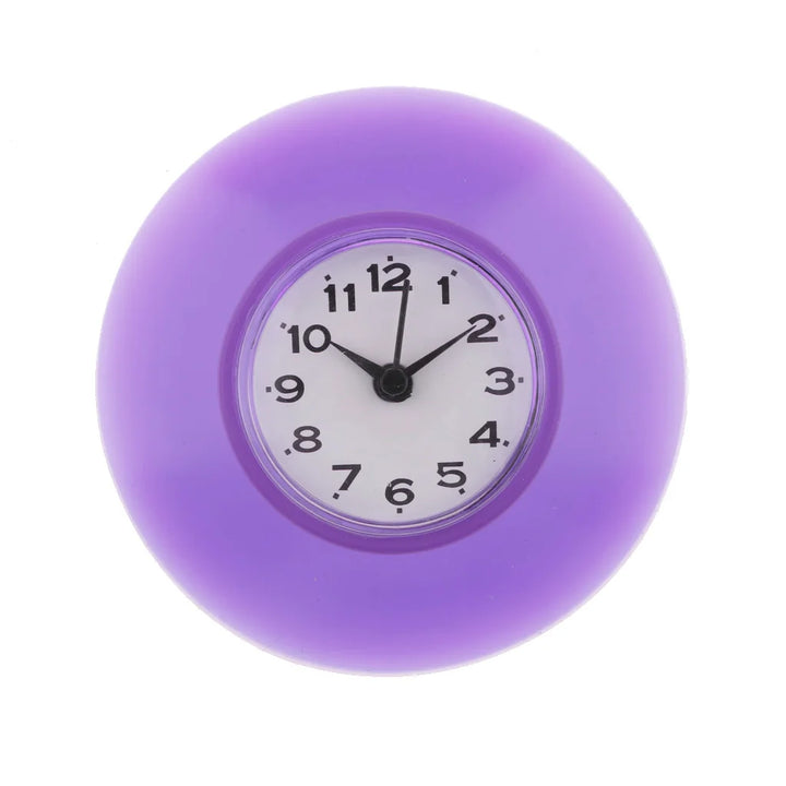 WaterProofClock – Kompakt Sugekopp Klokke for Bad Luvikno
