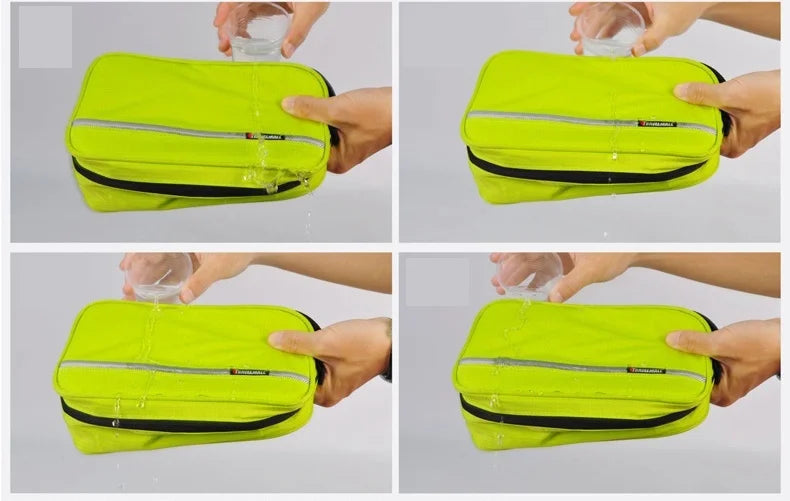 Luvikno | Travelior MaxPack Stor Vanntett Toalettrøreposer for Menn og Kvinner med Romslig Oppbevaring