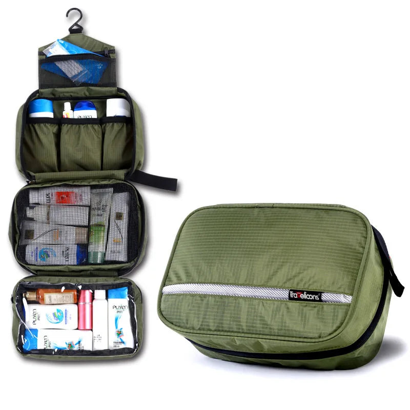 Luvikno | Travelior MaxPack Stor Vanntett Toalettrøreposer for Menn og Kvinner med Romslig Oppbevaring