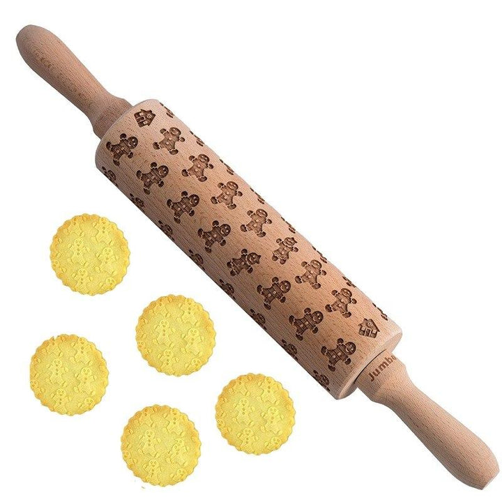 Embossed Holiday Rolling Pins | Luvikno