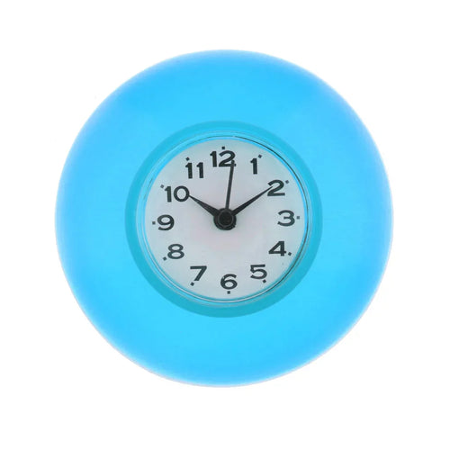WaterProofClock – Kompakt Sugekopp Klokke for Bad Luvikno